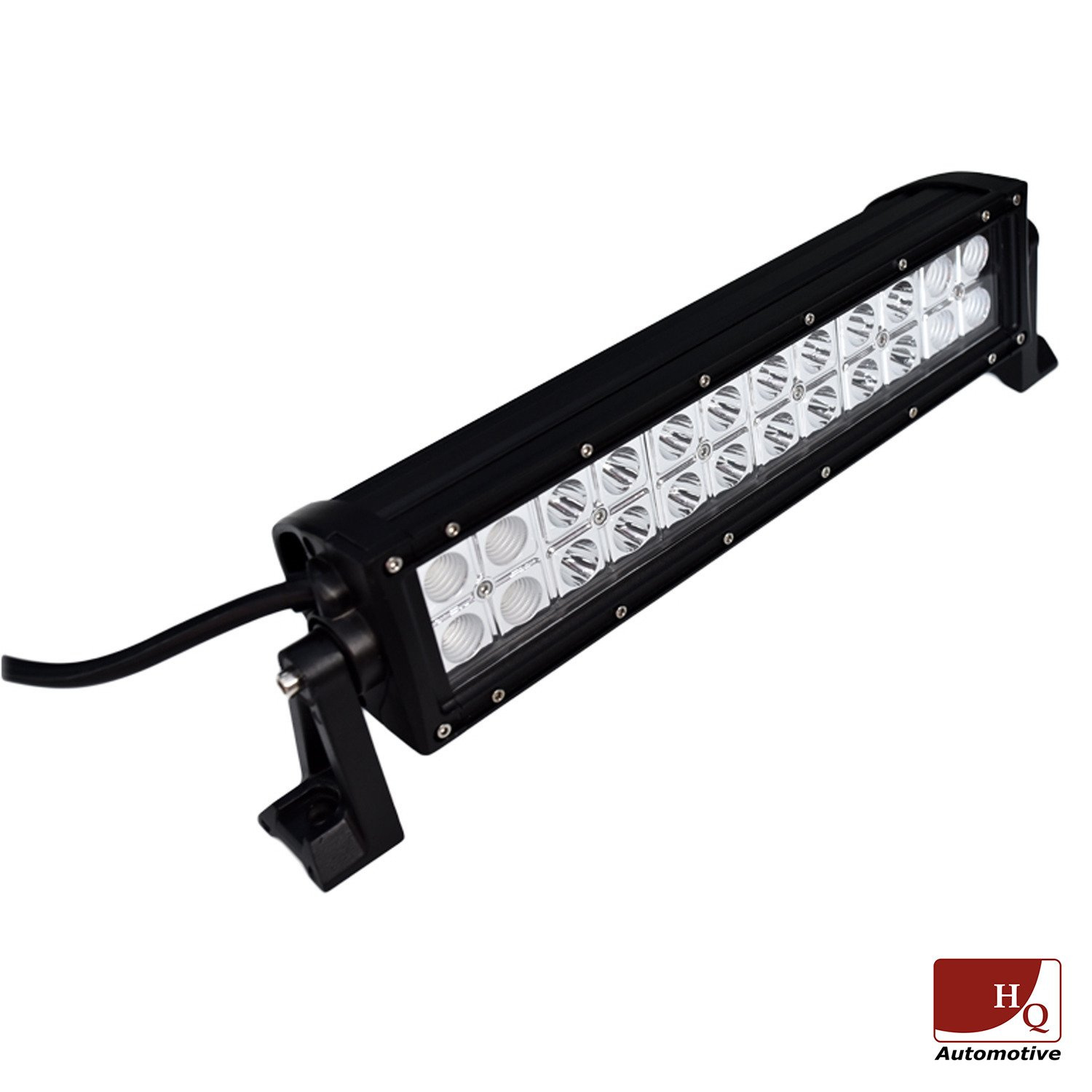 LED WORK LIGHT BAR 4X4 OFFROAD ATV TRUCK QUAD FLOOD LAMP 13.7" 72W 24x