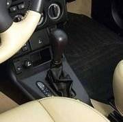 Leather Gear Shift Gaiter Cover Sleeve Fit LAND ROVER FREELANDER AUTOMATIC