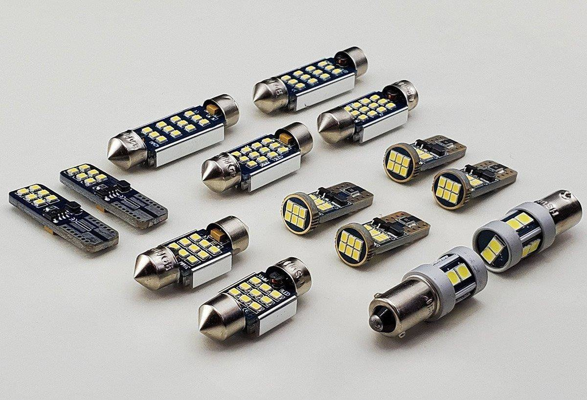 Interior Car LED bulbs replacement kit for TOYOTA AVENSIS 2 9pcs cool