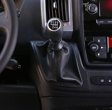 Leather Gear Shift Gaiter Cover Sleeve Fit FIAT DUCATO III 2006 ->