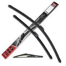 Wiper Blades fit DACIA Lodgy MPV (2015 and later) Front Rear Set with special-Dacia connector