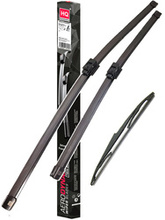 Wiper Blades fit MERCEDES C-Class Estate (2018-2021) Front Rear Set with Special-Merc connector