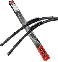 Wiper Blades for AUDI S4 Estate (2004-2008) HQ Front Pair 22-inch + 22-inch with special-Audi connector