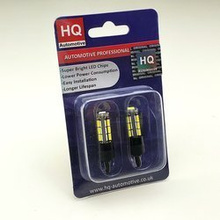 HQ Automotive Car LED Bulbs 12V SMD-4014 W5W T10 501 CanBus WHITE