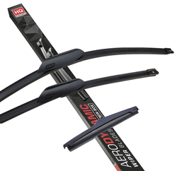 HQ Automotive Wiper Blades for CITROEN e-C3 Aircross SUV (2024 and later) Front Rear Wipers Replacement Kit