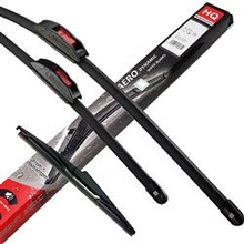 Wiper Blades for LANCIA Phedra MPV (2005-2010) HQ Automotive Front Rear Set with J-hook connector