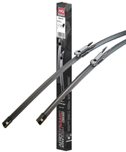Wiper Blades fit MG MG 6 Saloon (2011 and later) Front Pair 24-inch + 18-inch with Pinch-Tap connector
